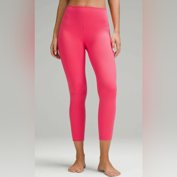 lululemon athletica Pants - Lululemon Athletica Bold Pink Leggings